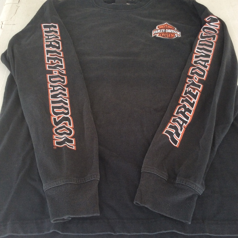 Harley Davidson Long Sleeve Black